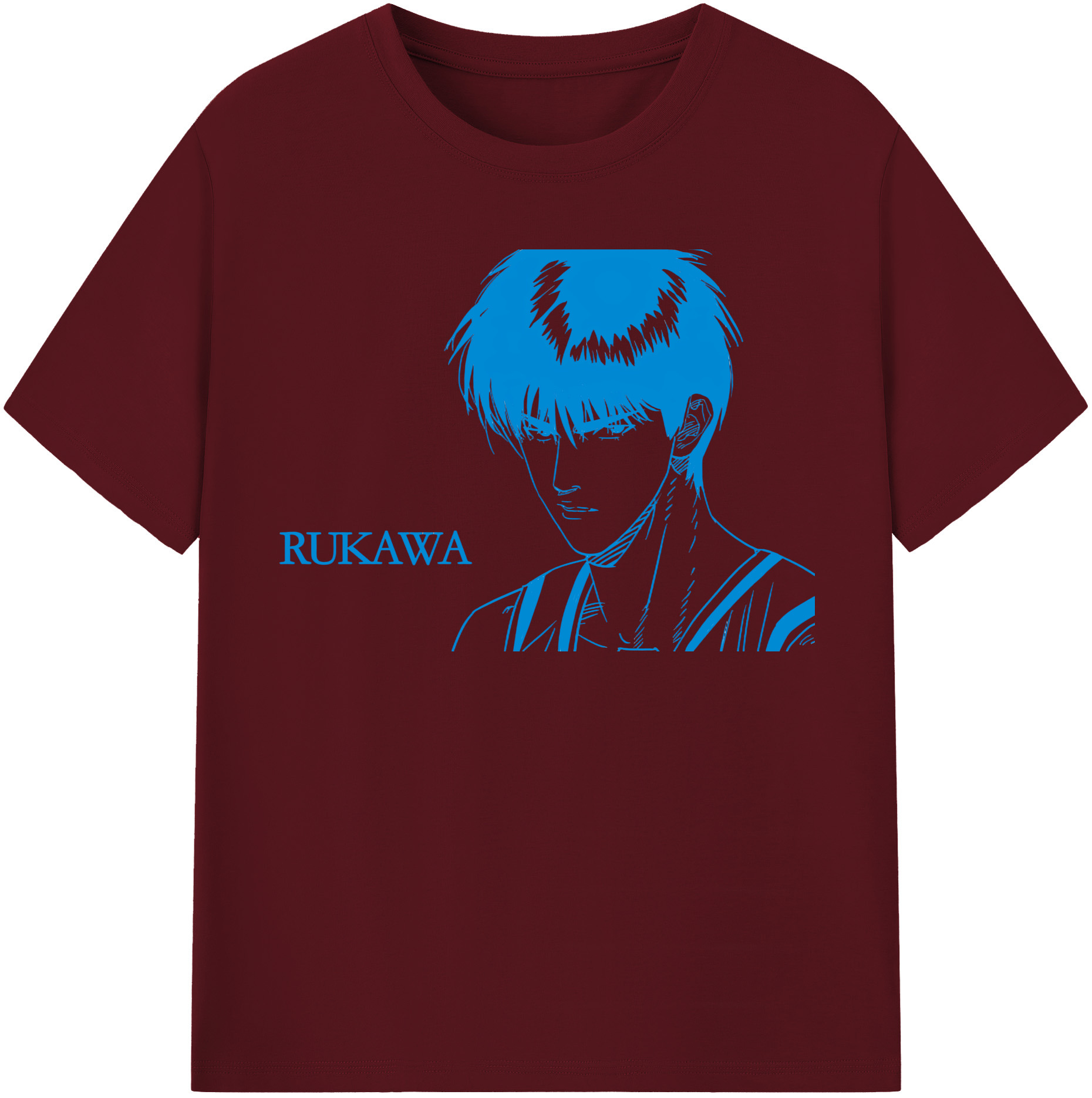 SLAM DUNK／スラムダンク 綿100％半袖Tシャツ（フロントプリント）
